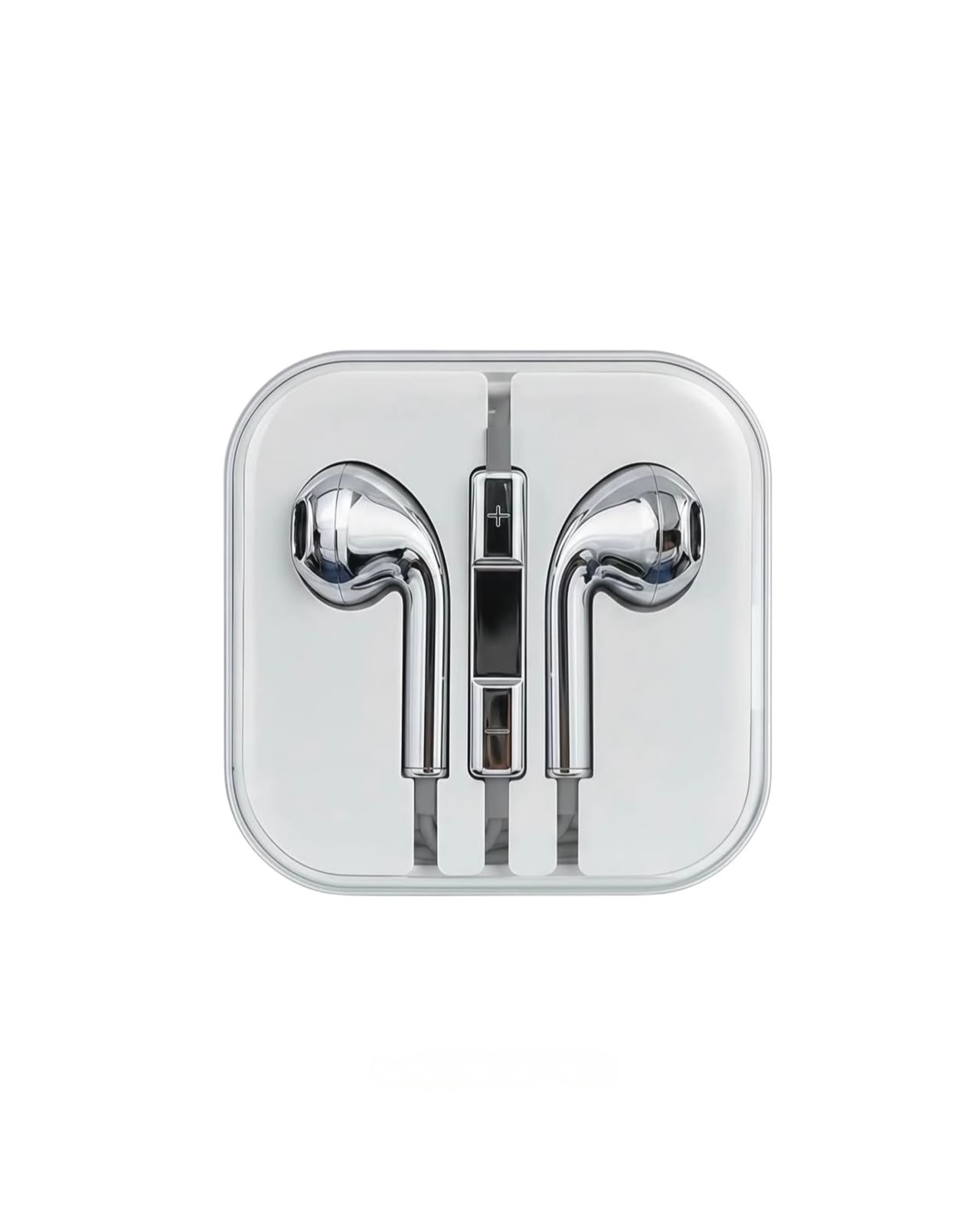 Chrome Wired Earbuds