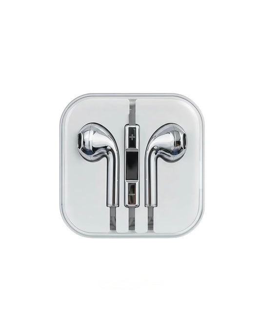 Chrome Wired Earbuds